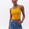 Crop Singlet with Straps OX-PEVHALYAK