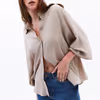 Balloon Sleeve Oversized Shirt OX-PAVREGOM
