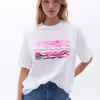 Printed Cotton Tshirt OX-PAMZEBRA