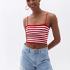 Crop Top with Thin Straps OX-PADCIZBAND1