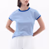 Striped Cotton Tee OX-PAMZERCIZ