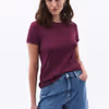 Cotton Crew Neck T-Shirt OX-RIBZERNEW