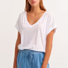 V-Neck Oversize T-Shirt (MODAL) OX-MODNEWKOL3