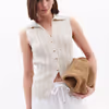 V-Neck Knit Vest OX-PESJURVEST